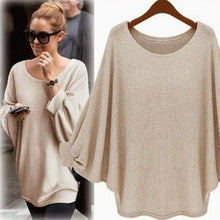 Retro Sweater - Knitted Pullover - Loose Oversized Elegant Sweater