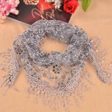 New Women's Soft Lace Triangle Wrap Shawl Chiffon Scarf Long Voile Stole Scarves