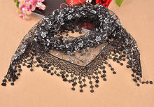 New Women's Soft Lace Triangle Wrap Shawl Chiffon Scarf Long Voile Stole Scarves