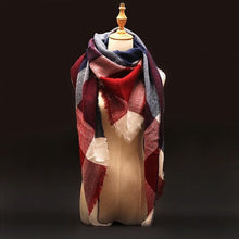 Za Winter Brand Cashmere Scarf Women Blanket Scarf Plaid Wraps long Scarf Women 2016 Pashmina Cashmere Shawls and Scarves tassel