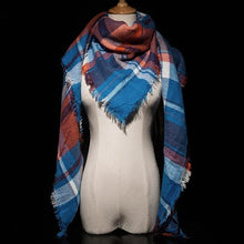 Za Winter Brand Cashmere Scarf Women Blanket Scarf Plaid Wraps long Scarf Women 2016 Pashmina Cashmere Shawls and Scarves tassel