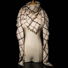 Za Winter Brand Cashmere Scarf Women Blanket Scarf Plaid Wraps long Scarf Women 2016 Pashmina Cashmere Shawls and Scarves tassel