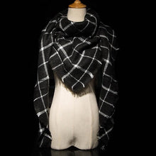 Za Winter Brand Cashmere Scarf Women Blanket Scarf Plaid Wraps long Scarf Women 2016 Pashmina Cashmere Shawls and Scarves tassel