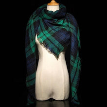 Za Winter Brand Cashmere Scarf Women Blanket Scarf Plaid Wraps long Scarf Women 2016 Pashmina Cashmere Shawls and Scarves tassel