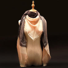 Za Winter Brand Cashmere Scarf Women Blanket Scarf Plaid Wraps long Scarf Women 2016 Pashmina Cashmere Shawls and Scarves tassel