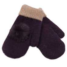 Newly Design Women's Cute Winter Warm Wool Gloves Mittens Aug19 Womail