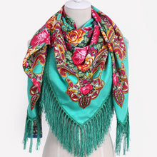 ZALA Brand Woman Fashion geometric Print Square Scarf Warm Winter Cashmere Fringed Blanket Scarf  Shawl ladies Scarves