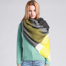 Za Winter Brand Cashmere Scarf Women Blanket Scarf Plaid Wraps long Scarf Women 2016 Pashmina Cashmere Shawls and Scarves tassel